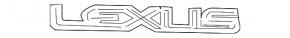 Lexus emblem inscription rear Lexus IS250 IS300 IS350 06-14
