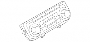 Climate control VW CC 08-17