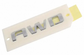 Chevrolet Equinox 18-24 AWD tailgate emblem, chrome
