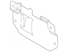 Bracket for cruise radar Toyota C-HR 18-23