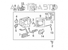 Toyota Prius 20 04-09 Evaporator