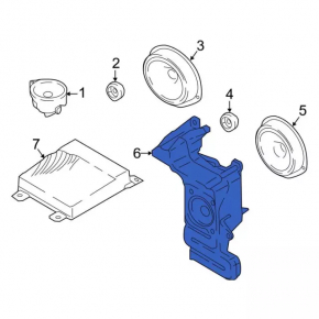 Speaker door front left Ford Ecosport 18-22