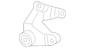 Automatic transmission bracket lower Ford Edge 19- 2.0T