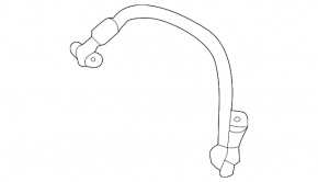 Front left brake hose for Land Rover Range Rover Velar 18-26 (325mm and 349mm)