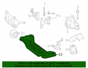 Traverse automatic transmission Mercedes GLC 300 16-22 RWD