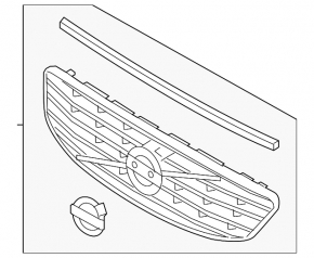 Volvo XC60 14-17 grille