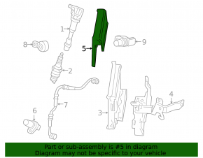 Acura ILX 13-15 ECU Housing Cover