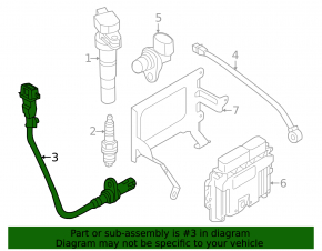 Crankshaft Position Sensor Kia Seltos 21-25 1.6