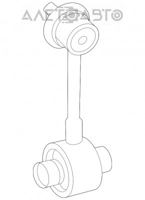 Rear stabilizer bar link left Toyota Highlander 20-