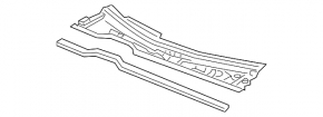 Plastic windshield wiper grille for Lexus ES300 ES330