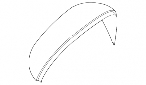 Left mirror cover VW Golf GTI/R 22-26