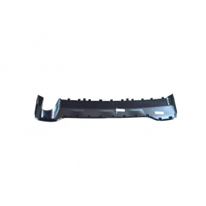 Rear bumper trim lower Jeep Cherokee KL 14-18 for 1 pipe silver