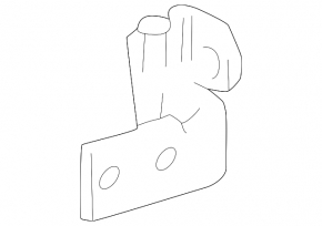 Upper front right door hinge for Lexus LS460 LS600h 07-12