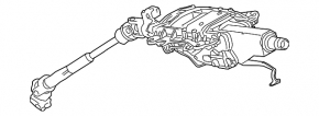 Steering column Audi Q7 4L 10-15