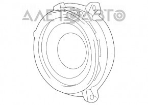 Rear left door speaker for Lexus RX350 RX450h 10-15