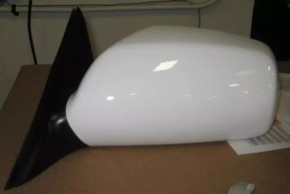 Left side mirror assembly for Toyota Camry V40 USA, 5 pins, silver