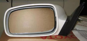 Left side mirror assembly for Toyota Camry V40 USA, 5 pins, silver