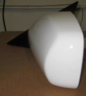 Left side mirror assembly for Toyota Camry V40 USA, 5 pins, silver