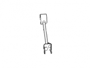 Rear left control arm for Ford Taurus 09-20