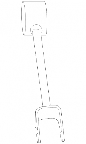 Rear left control arm for Ford Taurus 09-20