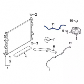 Ford Bronco Sport 21-26 1.5T Cooling Return Hose