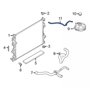 Ford Bronco Sport 21-26 1.5T Cooling Return Hose