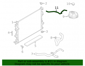 Ford Bronco Sport 21-26 1.5T Cooling Return Hose