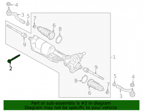Front subframe mounting bolt 4pcs Audi A4 B9 17-25 M12x80mm