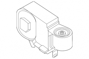 Front engine mount Nissan Murano 25-26