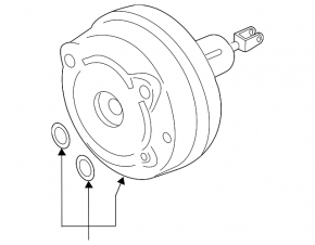 Vacuum booster BMW i3 14-20