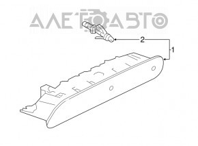 Brake light Volkswagen Atlas 18-23