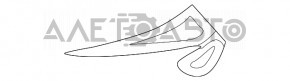 Front bumper trim left inner Lexus LS500 18-20