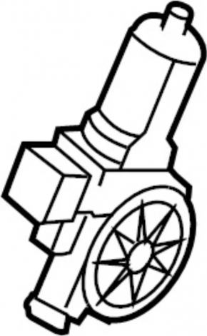 Front right window motor for a 2012 Nissan Altima