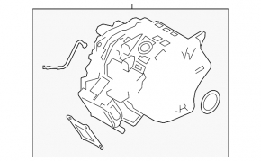 Mitsubishi Outlander 18-22 PHEV rear electric motor