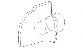 Air intake cuff right Porsche Cayenne 958 11-17