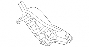 Mercedes GLC 20-22 chrome steering wheel trim, AMG pack