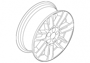 Wheel disk R18 5*114.3 Ford Flex 09-19 curb
