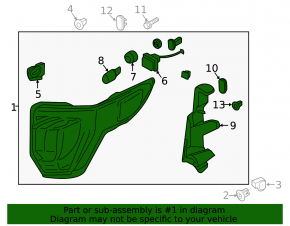 Right headlight Ford Explorer 16-19 level 4