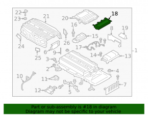 HYBRID BATTERY CONTROL MODULE Ford C-max MK2 13-18