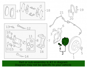 Front right hub Mazda CX-5 13-16