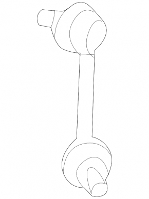 Rear right stabilizer link for Subaru Crosstrek 18-23