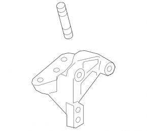 Engine bracket upper right Kia Niro 17-21 HEV, PHEV