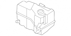 Nissan Rogue 14-20 Coolant Expansion Tank
