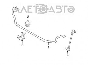 Front stabilizer BMW 335i e92 07-13