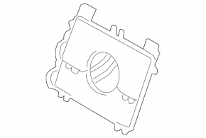 Volvo XC60 18-26 driver's seat lumbar support with pump