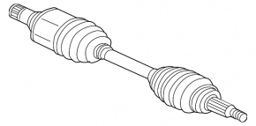 Front left half-shaft drive for Mitsubishi Outlander 18-21