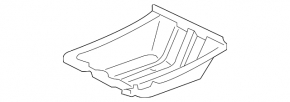 Battery tray metal Lexus RX450h 10-15