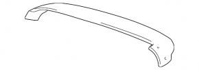 Toyota Highlander 2001-2007 Tailgate Spoiler