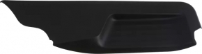 Door sill trim inner rear right Nissan Pathfinder 13-20 black, worn