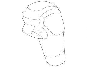 Chevrolet Cruze 11-16 automatic gearbox knob